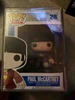 Funko POP Rock The Beatles Yellow Submarine 28 Paul McCartney New In Box Rare