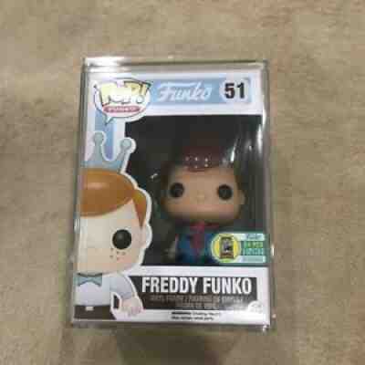 Rare!! Funko Pop Freddy Flintstone Blue LE24 Exclusive + Hard Stack