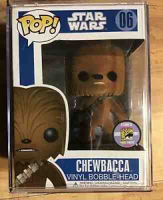 Pop Funko Chewbacca 2011 San Diego ComicCon 480 Pieces 06 Unopened See Picts