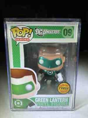 Funko Pop! Heroes: Green Lantern (Metallic) #09 DC Universe 2010 Vaulted / CHASE