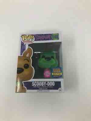 Funko POP! Flocked Scooby-Doo Green #149 1000 PCS - Saturday Morning Cartoons