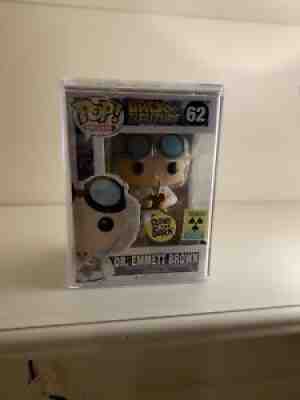 Funko Pop! Movies Back to the Future Dr. Emmett Brown #62 Glow in the Dark