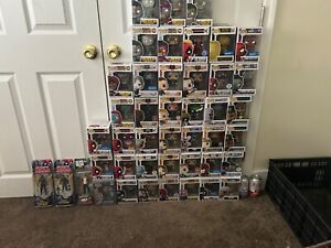 funko pop lot, walking dead, marvel zombies, some others