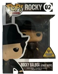 Funko Pop Custom Rocky Balboa In His Street Clothes Rare Exclusive w/ Protector