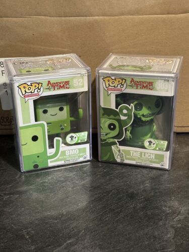 Funko Pop! Adventure Time The Lich 303 & BMO 52 ECCC 2016 LE 300 MINT!!