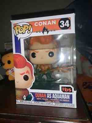 Exclusive TBS 2020 Conan Funko Pop! Vinyl Figures LOT SET OF 4 W/ PROMO BOX!!