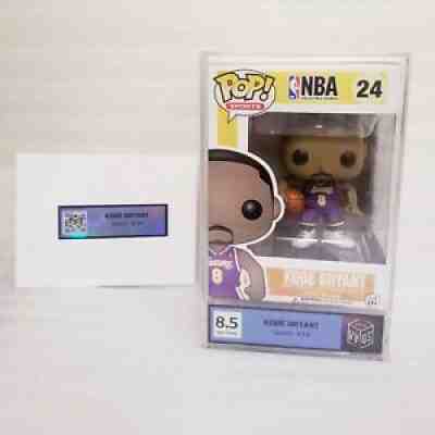 ð ¤¯ð  ð ¦  RARE GRADED & slabbed 8.5 VVGS _ purple KOBE BRYANT 8 _ pop #24 vaulted