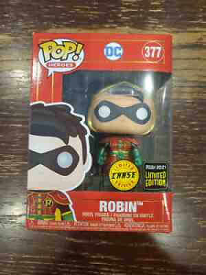 IN HAND! Funko Pop DC Imperial METALLIC CHASE ROBIN China Exclusive LE500