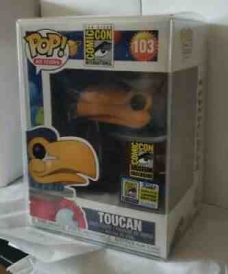 SDCC 2020 Museum Exclusive Funko Pop TOUCAN Red Astronaut (103) LE1000