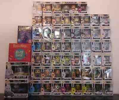 HUGE Rick & Morty Collectibles Lot - Funko Pops & Lots more Collectibles