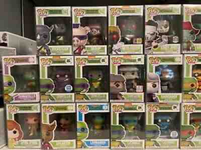 Funko pop Teenage mutant ninja turtles lot