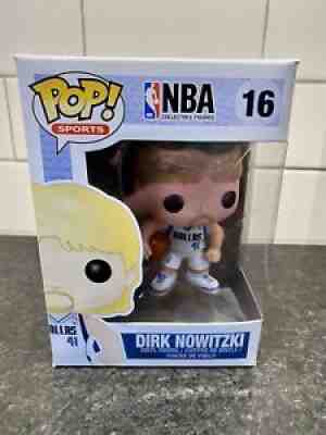 Funko POP! NBA Dirk Nowitzki #16 MINT NEW RARE VAULTED GRAIL (New Box)