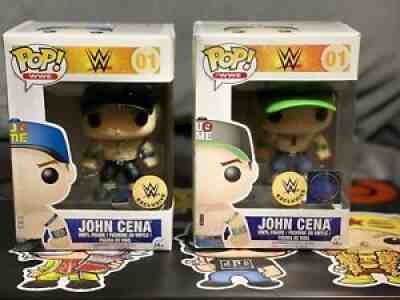 John Cena Funko Pop WWE Exclusive Green/Blue