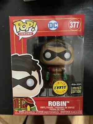 IN HAND! Funko Pop DC Imperial METALLIC CHASE ROBIN China Exclusive LE500