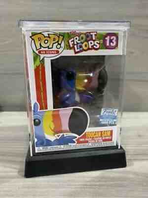 Funko Pop! Ad Icona Froot Loops - Toucan Sam Metallic LE1000 Free Hard Case !