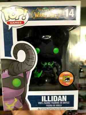 Funko Pop - Warcraft Illidan 14 SDCC Exclusive! Only 1008 Created RARE