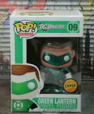 Funko Pop DC Universe Heroes Vinyl Figure 09 Vaulted CHASE GREEN LANTERN