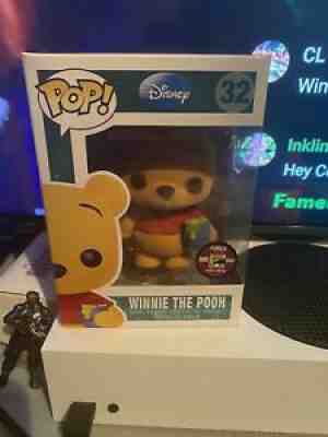 Disney Funko Pop Winnie The Pooh Flocked 1/480 SDCC 2012 Exclusive RARE!