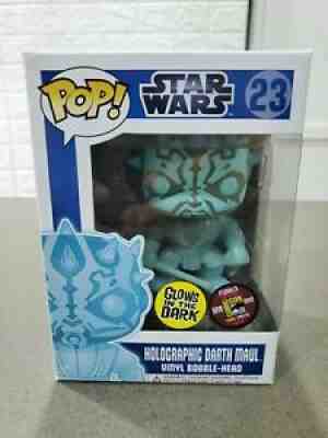 Star Wars Funko Pop SDCC 2012 Holographic Darth Maul