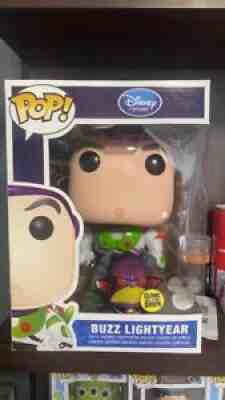 Funko POP! Giant 9â? Buzz Lightyear W/ Zurg Glow Metallic D23 2013 Disney LE 150