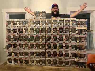 WWE POP FUNKO COLLECTION LOT - CM PUNK, AJ LEE, REY MYSTERIO & OTHER GRAILS!