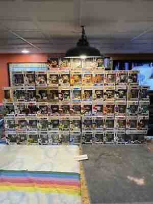 300+ HUGE POP FUNKO LOT RARE ALL EXCLUSIVES BRAND NEW HUNDREDS OF POPS