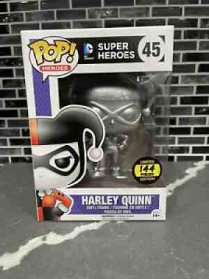 Funko Pop! Dc Comics Super Heroes #45 Silver Harley Quinn With Mallet 144 Pcs LE