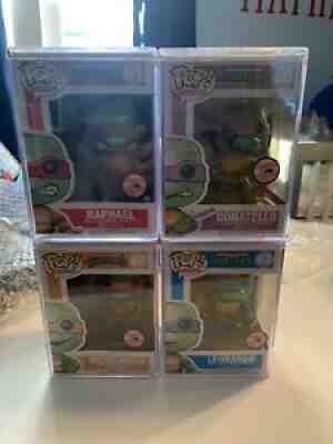 Teenage Mutant Ninja Turtles 2013 SDCC Set Of 4 All 4 Funko Pops. Tmnt