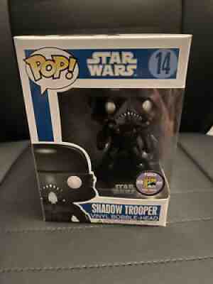 Funko Pop Star Wars Blue Box Shadow Trooper. LE480. See photos.