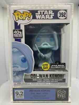 Funko Pop! Obi Wan Kenobi - Star Wars Celebration LE3000 #392 - VVGS Graded 9.2