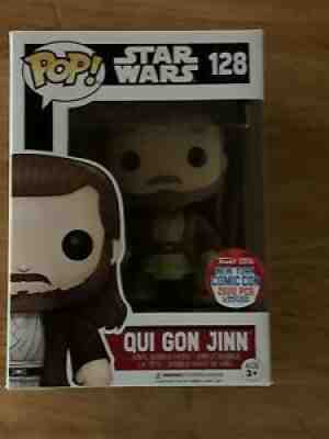 Qui Gon Jinn - Funko Pop 128 Star Wars 2016 NYCC Exclusive Limited to 2000