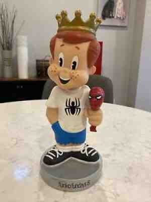 Freddy Funko Fridays Wobbler Bank Pez Spider-Man Marvel Only 18 Made For SDCC