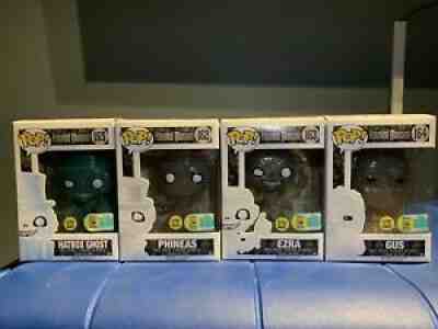 Disney's The Haunted Mansion SDCC Exclusive Funko Pop Set RARE + BONUS FUNKO