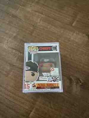 FUNKO POP! Patrick Mahomes #119 SIGNED #16/100 Autographed Chiefs Fanatics LE