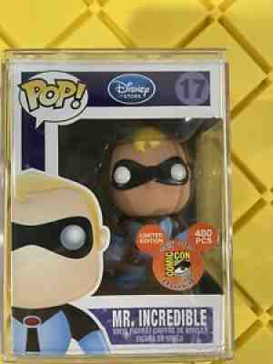 Funko Pop SDCC 2011 Exclusive Mr. Incredible Blue Suit