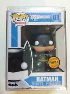 Funko Pop - Batman Metallic Limited Edition Chase Error Variant + Black Chrome