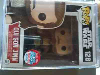 Funko Pop! Star Wars Qui Gon Jinn #128 2016 New York Comic Con NYCC