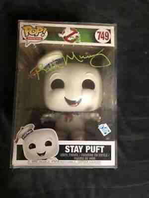 BILL MURRAY SIGNED GHOSTBUSTER 10in STAY PUFT FUNKO POP COA JSA VERY RARE