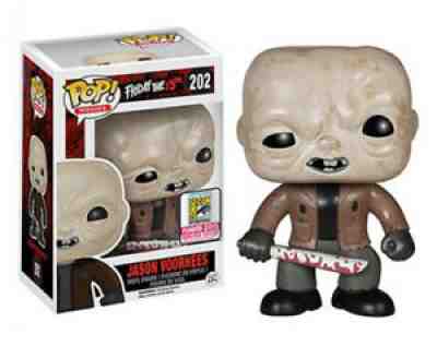 Funko Pop!Friday The 13th #202 Jason Voorhees Unmasked 2015 SDCC LE 1/1008 VHTF