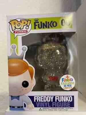 Freddy Funko Pop Crystal Clear 2013 SDCC Fundays 50 pcs LE Extremely Rare