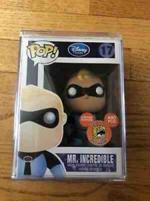 Funko Pop Disney SDCC 2011 Exclusive Mr. Incredible Blue Suit #17 LE 480 D23