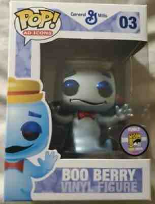 FUNKO POP! SDCC 2011 Metallic BOO BERRY 03 LE 480 Pieces General Mills