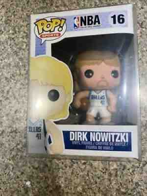 Funko Pop NBA Dirk Nowitzki *RARE* Vaulted And Unopened #16 NBA MAVS