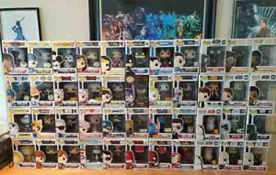 Funko Pop! Bulk Mixed Lot 60 Pieces w/exclusives! Over $1300 value!!