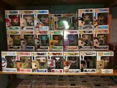 Funko POP! Mixed Lot of 109 Various Vinyl Figures