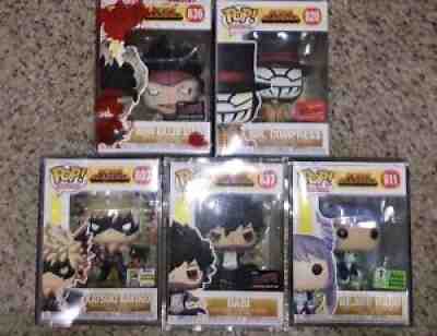 My Hero Academia - Funko Pop Official Con Exclusive Lot Bakugo Nejire Dabi Stain