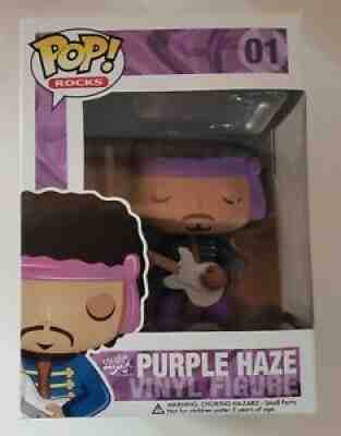 FUNKO Pop! Rocks JIMI HENDRIX PURPLE HAZE #01 RARE VAULTED / RETIRED HTF! ð ¥ð ¥ð ¥