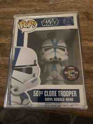 501st Clone Trooper 25 Star Wars Funko Pop SDCC 2012 Limited 1/480 Pieces