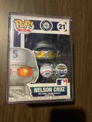 Pop Funko Nelson Cruz Silver 1/23 Safeco Exclusive