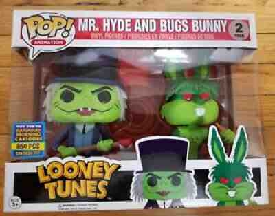 Funko Pop! Looney Tunes Mr. Hyde and Bugs Bunny 2-Pack SDCC 2017 LE850 Toytokyo